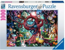 Puzzle 2D de 1000 piezas – ALICIA EN EL PAÍS DE LAS MARAVILLAS: Casi todos están locos