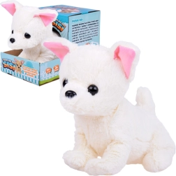 Perrito interactivo de peluche Sisi: ladra, mueve la cola y la cabecita