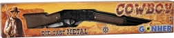Rifle vaquero metálico para 8 cartuchos