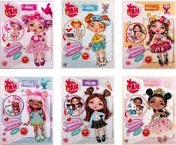 Muñecas magnéticas para vestir I AM – set creativo con accesorios