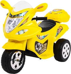 Motocicleta eléctrica de tres ruedas para los más pequeños BJX-088 – amarillo