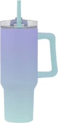 Vaso térmico grande con pajita 1200 ml