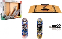 Set de fingerboard con rampa y herramientas, 2 uds
