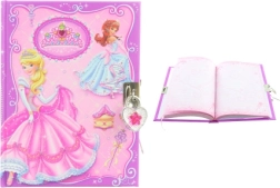 Diario para princesas con candado y llaves
