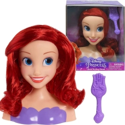 Cabeza para peinar DISNEY Princesa Ariel – La Sirenita con cepillo