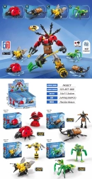 Insecto robótico transformable