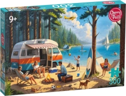 Puzzle Cherry Pazzi Camping, 300 piezas