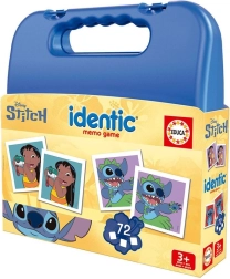 EDUCA Pexeso Maletín Stitch 72 tarjetas