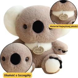 Juguete de peluche Koala gris 23 cm