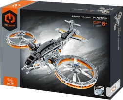 Kit de construcción de nave espacial con propulsión mecánica, 850 piezas