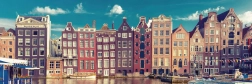 Puzle panorámico Ámsterdam 1000 piezas
