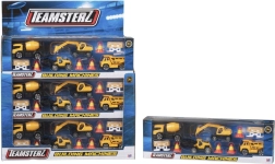 Teamsterz mini set de construcción con máquinas de obra