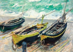 Interdruk Puzzle Art: Tres barcos pesqueros 1000 piezas
