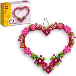 Decoración LEGO Creator con forma de corazón