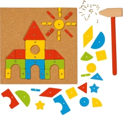 Juego de clavijas Goki Casa alegre