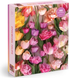 Puzzle Galison Tulipanes efímeros 1000 piezas