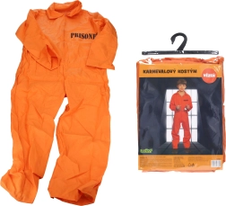 Disfraz infantil de preso M (110–120 cm)