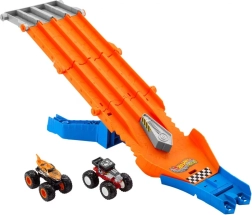 Hot Wheels Monster Trucks set de carreras Carrera de demolición