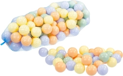 Pelotas de plástico de colores para piscina infantil - 100 unidades