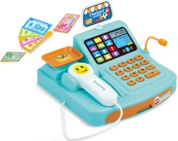 Caja registradora infantil con efectos 15 cm