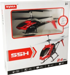 Helicóptero RC SYMA S5H 2.4GHz RTF – Rojo