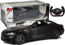 Coche R/C Rastar BMW M3 1:14 negro con mando a distancia