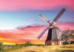 Puzzle Ravensburger Molino de viento 300 piezas