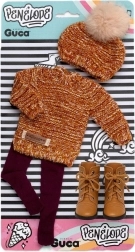 Guca Penelope conjunto de ropa para muñeca de 34 cm con botitas