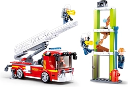 Sluban Bomberos Vehículo con escalera telescópica