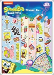 Pegatinas SPONGEBOB – set de 5 hojas