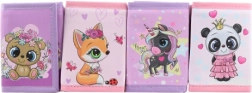 Monedero infantil con animales con cierre de velcro