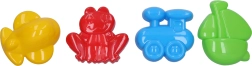 Set de moldes para arena de 10 cm – 4 uds
