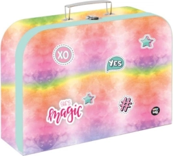 Maletín infantil de cartón laminado Magic 34 cm