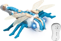 Libélula a control remoto con efectos de humo