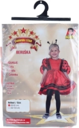 Disfraz de mariquita para niñas 80–92 cm