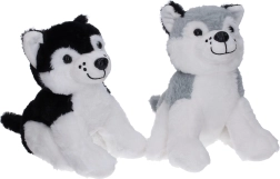 Husky de peluche 25 cm