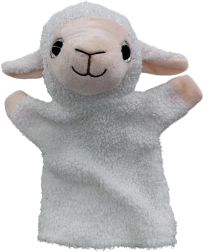 Títere de peluche de oveja