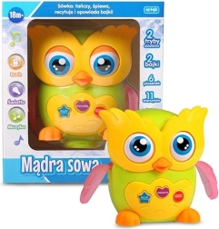 Búho inteligente E‑Edu juguete interactivo