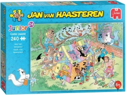 JUMBO puzzle Jan van Haasteren Junior Batalla de agua, 240 piezas