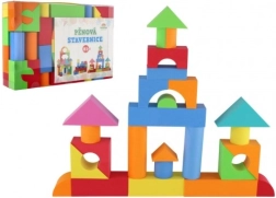 Juego de construcción de espuma de colores para niños