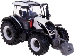 Modelo metálico de tractor Bburago Valtra N174 10 cm