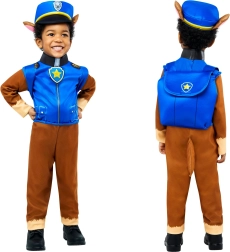 Disfraz infantil de Chase de PAW PATROL para carnaval 98–104 cm (3–4 años)