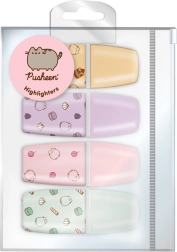 Resaltadores Pusheen: set de adorables resaltadores pastel