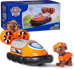 Paw Patrol figura 2 en 1 Zuma y aerodeslizador eco