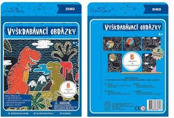 Láminas para rascar CONCORDE dinosaurios