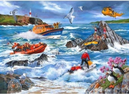 Puzzle Contra la marea de 1000 piezas de House of Puzzles
