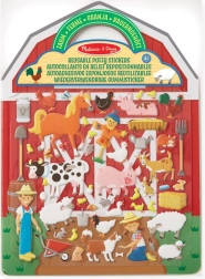 Pegatinas 3D reutilizables - Granja