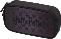 Estuche escolar tipo etui Harry Potter Hogwarts negro