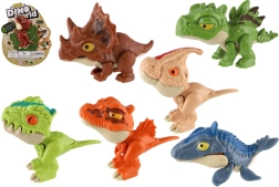 Dinosaurio mordedor mini 8 cm – figura de plástico en cartón
