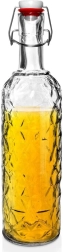 Botella de vidrio con cierre de clip 1,1 l